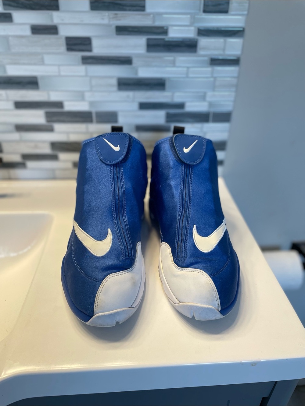 Nike Zoom Flight 98 Glove Payton air max Jordan basketball LeBron Kyrie Ja lot - Picture 5 of 13